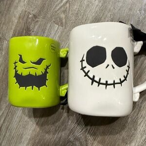 Rae Dunn Nightmare Before Christmas Mugs